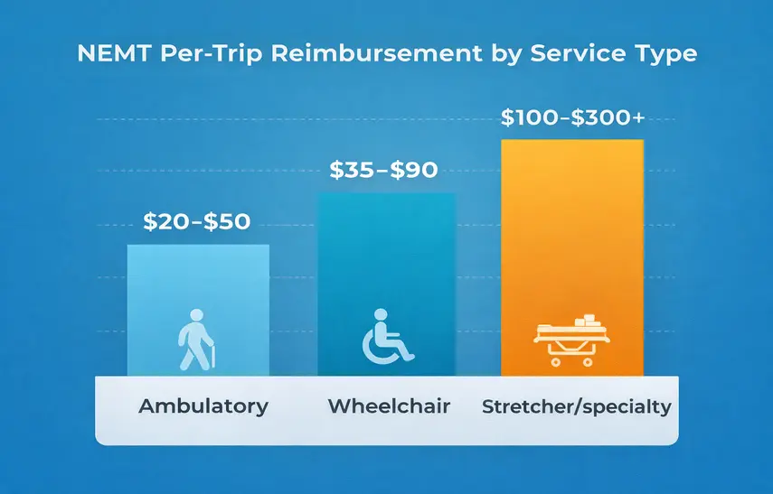 price per nemt trip