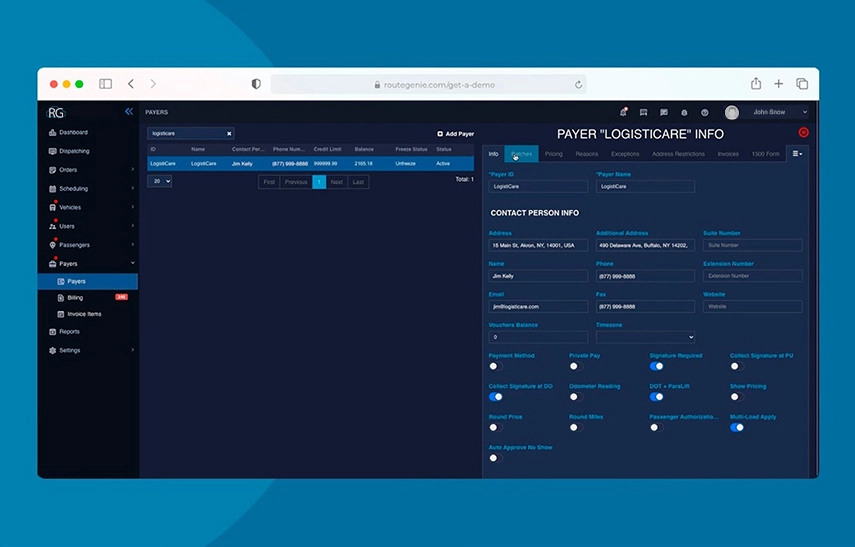 RouteGenie feature spotlight: Broker Integration