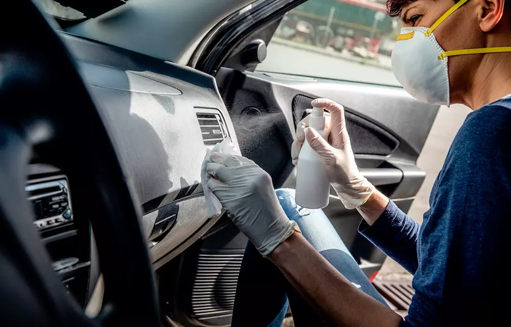 vehicle disinfection