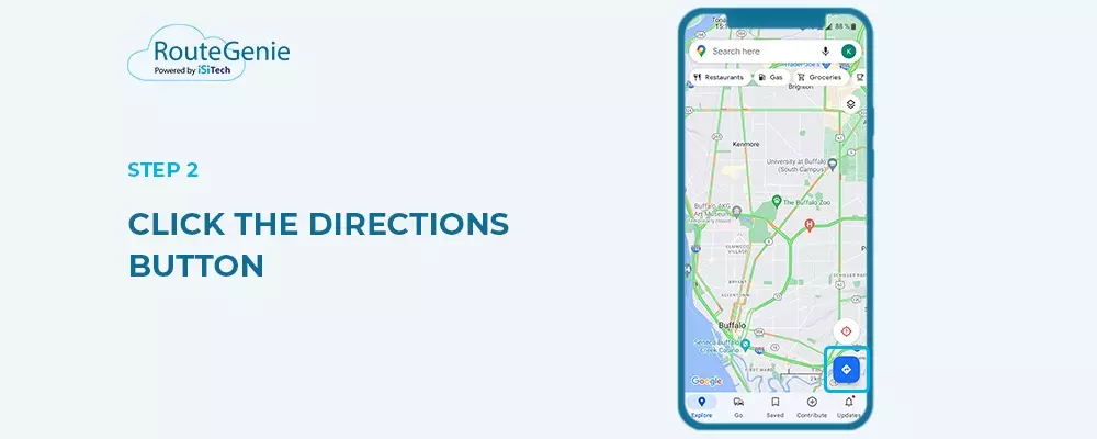 Step 2: Click the Directions Button