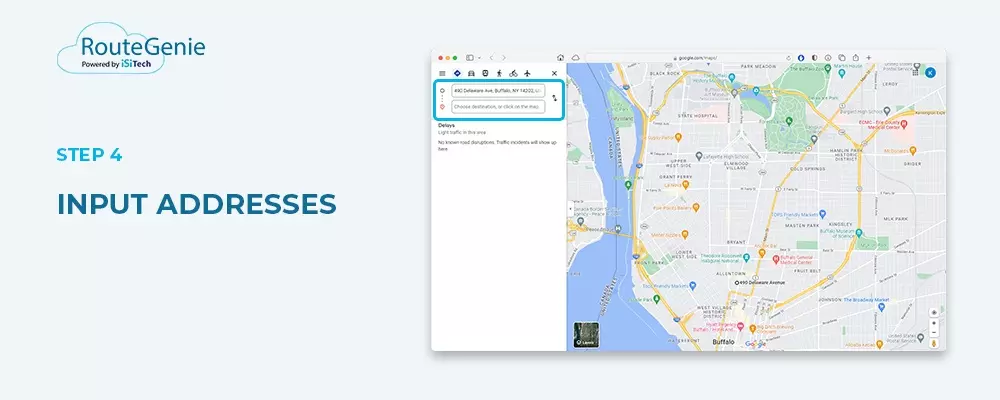 Step 4: Input Addresses